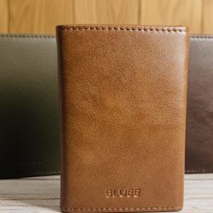 Caramel Brown- Smart Card Holder Leather Wallet