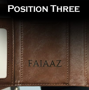 Position Three